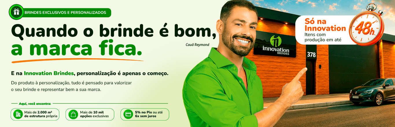 Innovation Brindes: brindes personalizados e corporativos