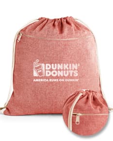 Mochila saco de algodão 370 x 410 mm, perfeita para presentes e celebrações. Feita de couro marrom e tecido resistente, ideal para compras e passeios. Compre já!