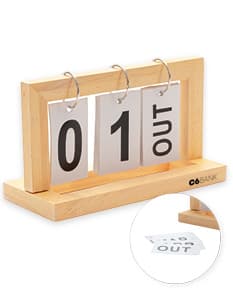 CALENDÁRIO DE MESA DE  201285CM
