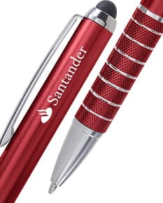 Caneta plástica com touch - 01, perfeita para escrita suave e precisa. Com design moderno e funcional, possui ponta touch para uso em dispositivos digitais. Ideal para escritório, escola e brindes corporativos. Experimente já!