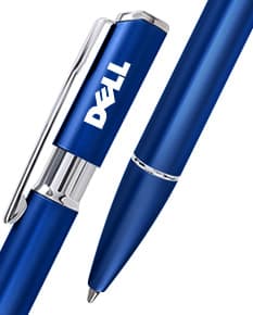 Caneta de metal de alta qualidade com tinta durável e acabamento cromado, ideal para assinaturas e escrita elegante. Perfeita para uso em escritórios, escolas e presentes corporativos. Adquira já a sua!