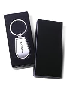 Chaveiro de metal - 13: esse chaveiro moderno e seguro é perfeito para manter suas chaves organizadas e sempre ao alcance. Feito de metal cromado, com design elegante e resistente, é ideal para manter suas chaves seguras em qualquer situação. Adquira já o seu e tenha mais praticidade no seu dia a dia!