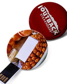 Pen card plástico redondo 4GB - 02, tecnologia moderna e design elegante. Perfeito para armazenar suas informações com segurança. Ideal para negócios e escritórios. Adquira já o seu!