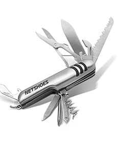Um canivete multifuncional com 9 ferramentas em 1: ideal para cortes, reparos e diversas atividades do dia a dia. Aço inoxidável, resistente e afiado. Perfeito para uso em casa, na cozinha ou em viagens. Adquira já o seu!