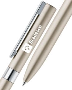 Caneta de Metal Premium: Ideal para escrita suave e durabilidade. Perfeita para uso em escritórios, escolas e negócios. Com design elegante e tinta de qualidade, garante a assinatura perfeita em documentos e formulários. Adquira já a sua!