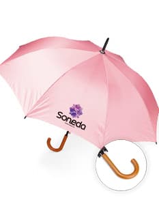 GUARDACHUVA CABO PLÁSTICO