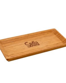 Travessa de Bambu para Servir - Perfeita para apresentar seus pratos com elegância e sustentabilidade. Feita em bambu de alta qualidade, essa travessa é ideal para servir em eventos, festas ou até mesmo em casa. Adquira a sua agora e impressione seus convidados!