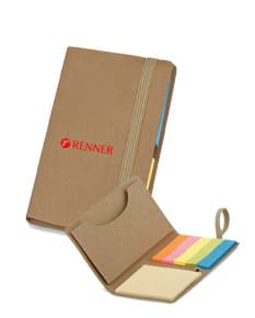 Bloco de anotações de couro preto para negócios e reuniões. Ideal para organizar suas ideias e manter suas notas de forma elegante e profissional. Perfeito para quem busca praticidade e sofisticação no dia a dia. Garanta o seu!