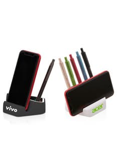 Suporte para celular: mantenha seu dispositivo sempre à mão com esse prático suporte! Ideal para uso no escritório, em casa ou na escola. Organize seus acessórios com estilo e praticidade. Adquira já o seu!