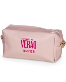 Nécessaire PU Impermeável - Ideal para armazenar seus acessórios de forma organizada e protegida. Confeccionada em material de alta qualidade, resistente à água e fácil de limpar. Garanta já a sua! Essencial para viagens e no dia a dia. Prática e elegante. Compre agora!