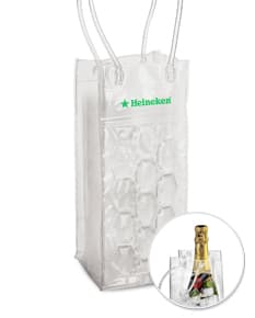 Sacola refrigeradora para 1 garrafa - Mantenha sua bebida gelada em grande estilo! Ideal para viagens, picnics e festas. Aproveite descontos especiais e compre já a sua!