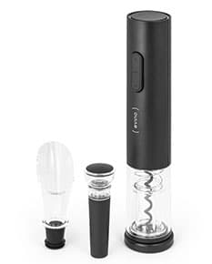 Conjunto de Saca Rolhas - Prático e Elegante para Vinhos Especiais. Acessório de metal em design moderno para abrir garrafas com facilidade. Perfeito para presentear e impressionar os apreciadores de vinhos. Adquira já o seu!