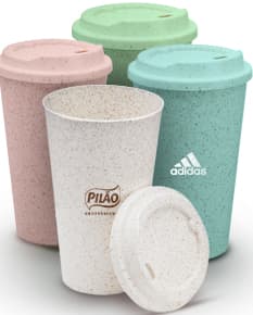 Copo de fibra de arroz 550ml, ideal para um estilo de vida saudável e equilibrado. Feito de materiais naturais, proporcionando estabilidade e limpeza. Perfeito para servir bebidas e alimentos, garantindo tranquilidade e relaxamento no café da manhã ou em momentos de spa.