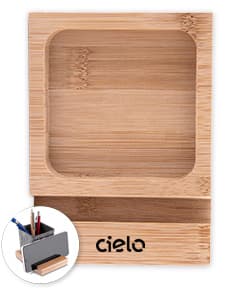 Porta objetos e celular